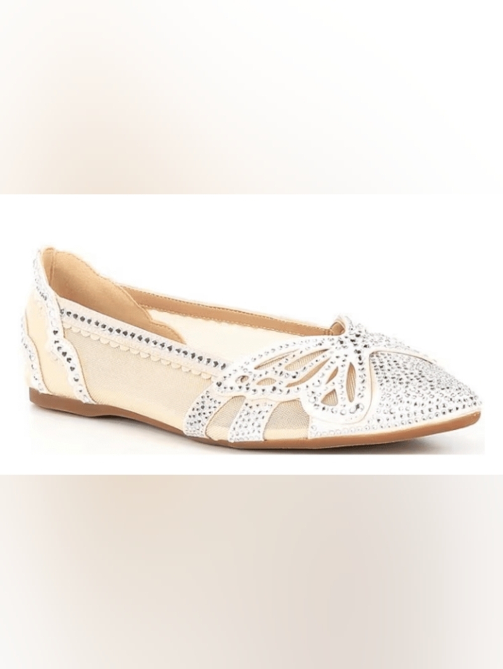 Copper Key Embellished Butterfly Ballet